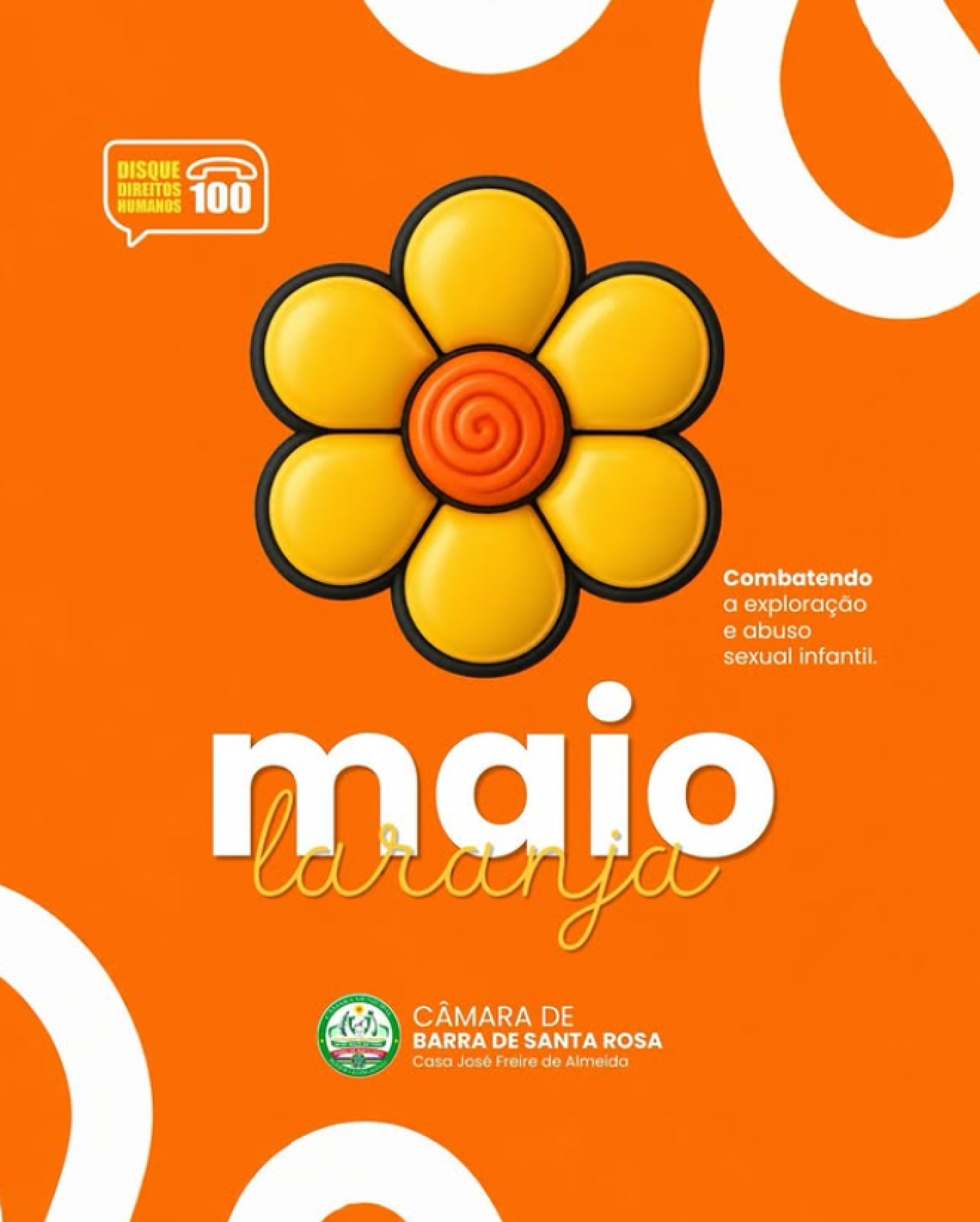 🌻 18 de Maio | Dia Nacional do Combate ao Abuso e à Exploração Sexual de Crianças e Adolescentes.